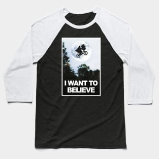 I want to believe in ET Baseball T-Shirt